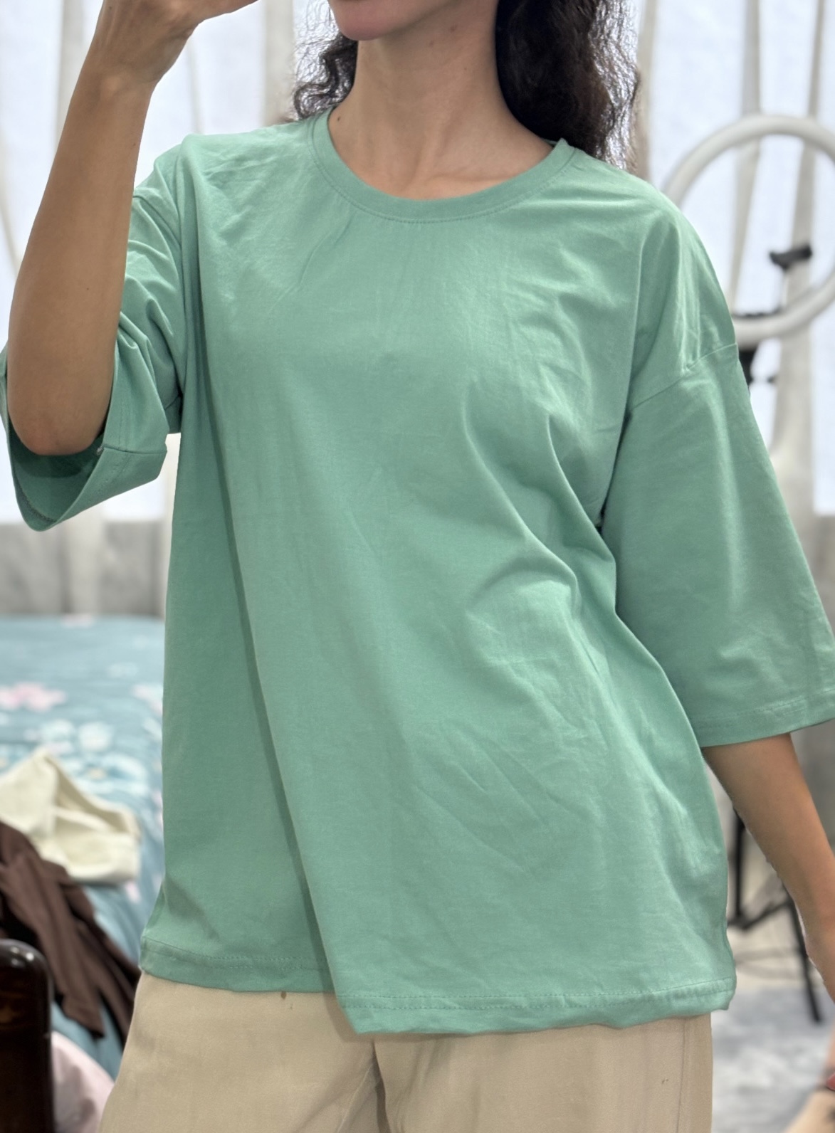 تیشرت باکسی تابستانه🩷