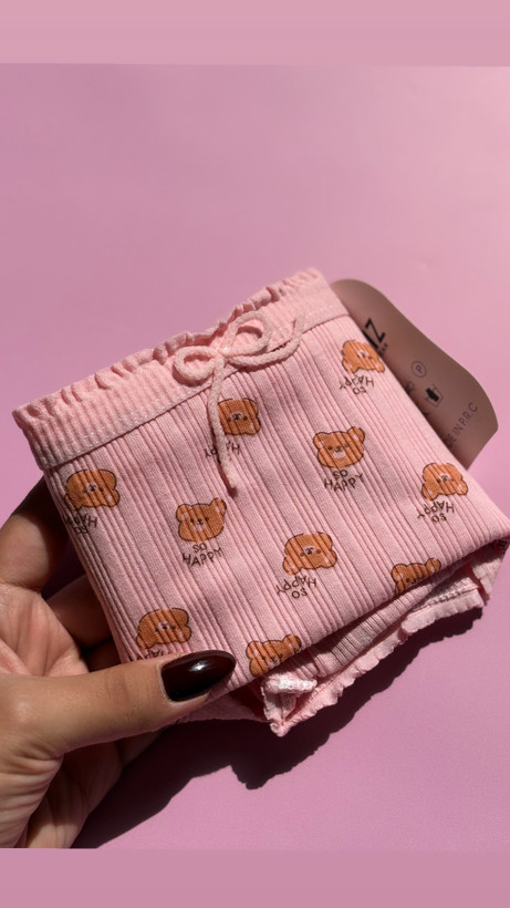 شورت عروسکی صابون خرسی🩵🐻